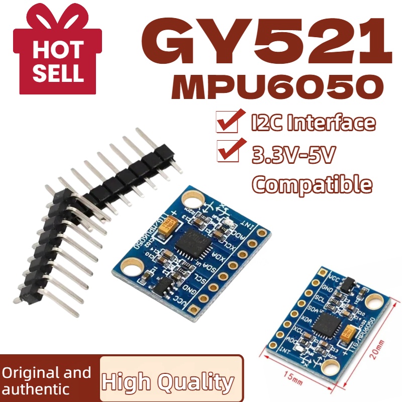 Mpu6050 - 1/5/10pcs GY521 GY-521 MPU6050 IIC I2C