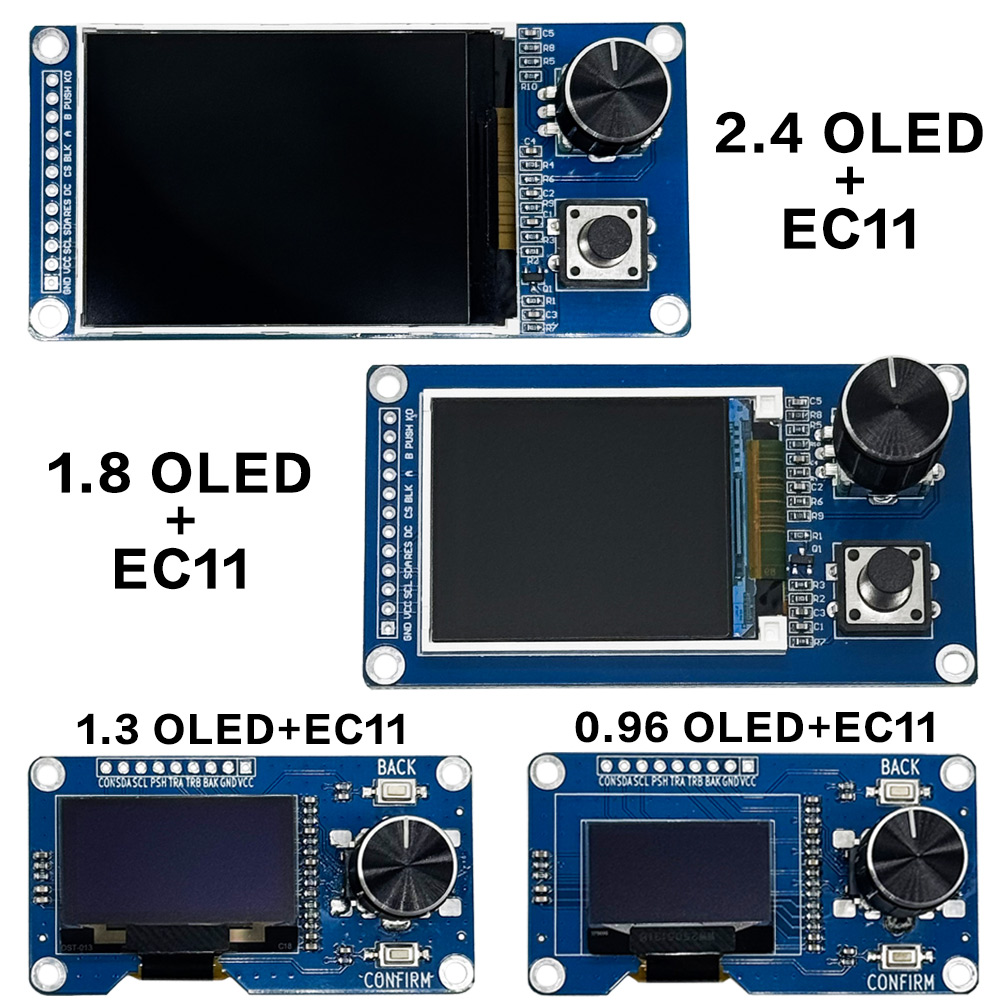 Tft Display 2.4 - TFT OLED Module EC11 with Rotary