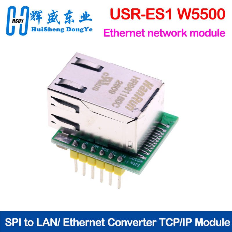 Ethernet W5500 - USR-ES1 W5500 Ethernet Network Module Hardware