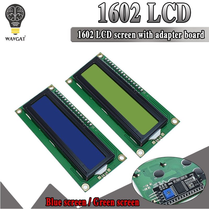 Lcd 1602 - LCD1602 Module LCD Màn Hình Xanh