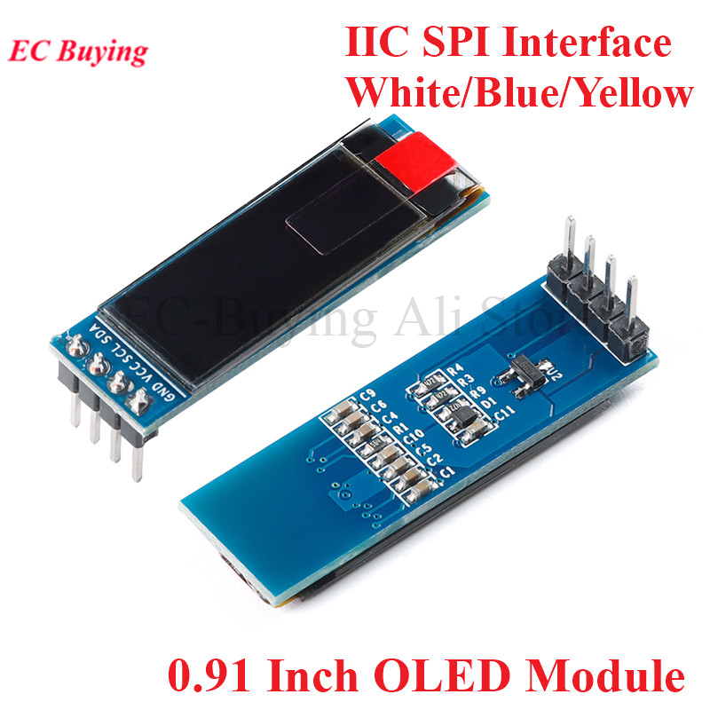 Ssd1306 - Màn Hình OLED 0.91 Inch Mô