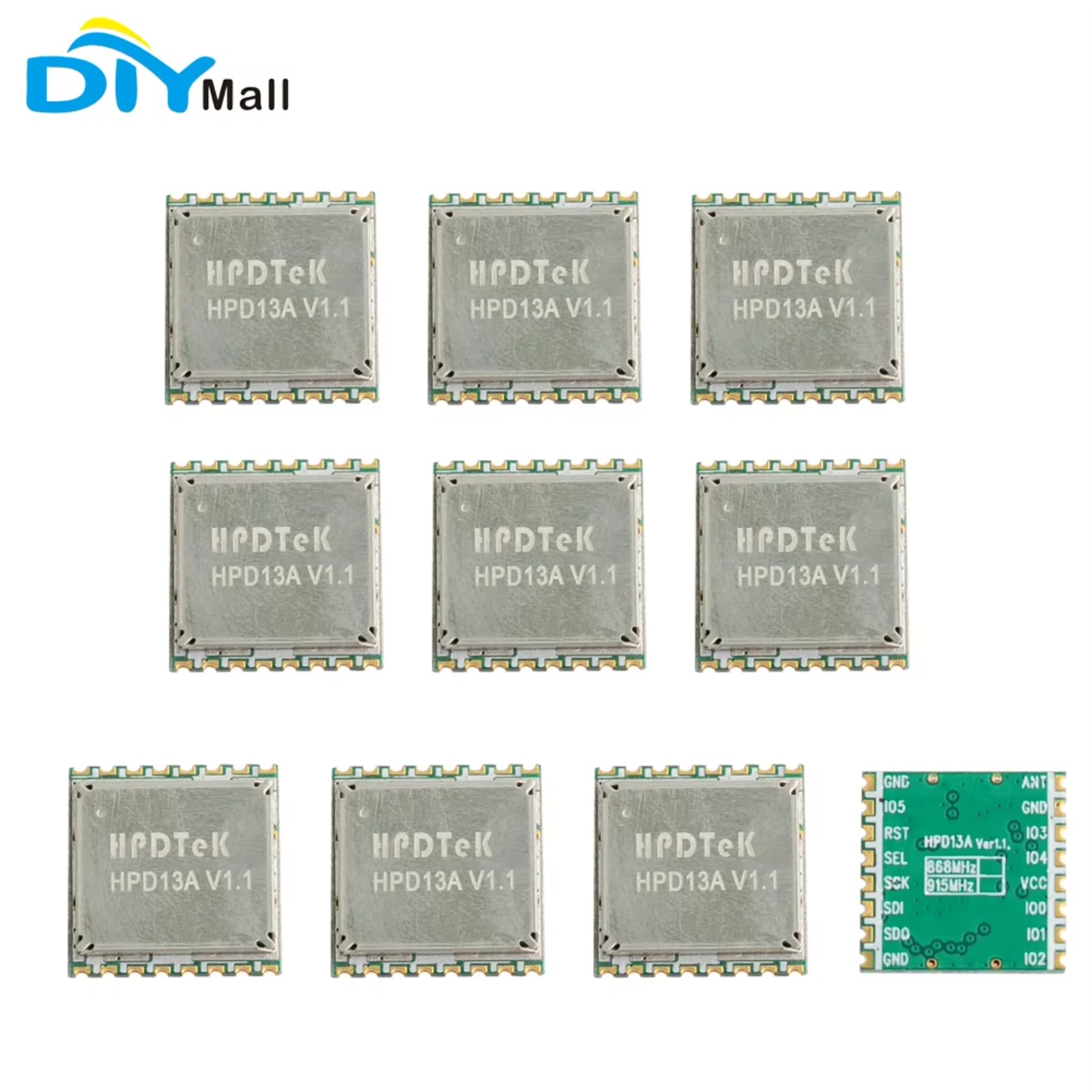 10PCS HPD13A 868MHz/915MHz SX1 - đánh giá và giá Lora Rfm95