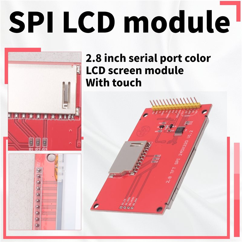 AY14 -2.8 Inch SPI TFT LCD LCD - đánh giá và giá Ili9341