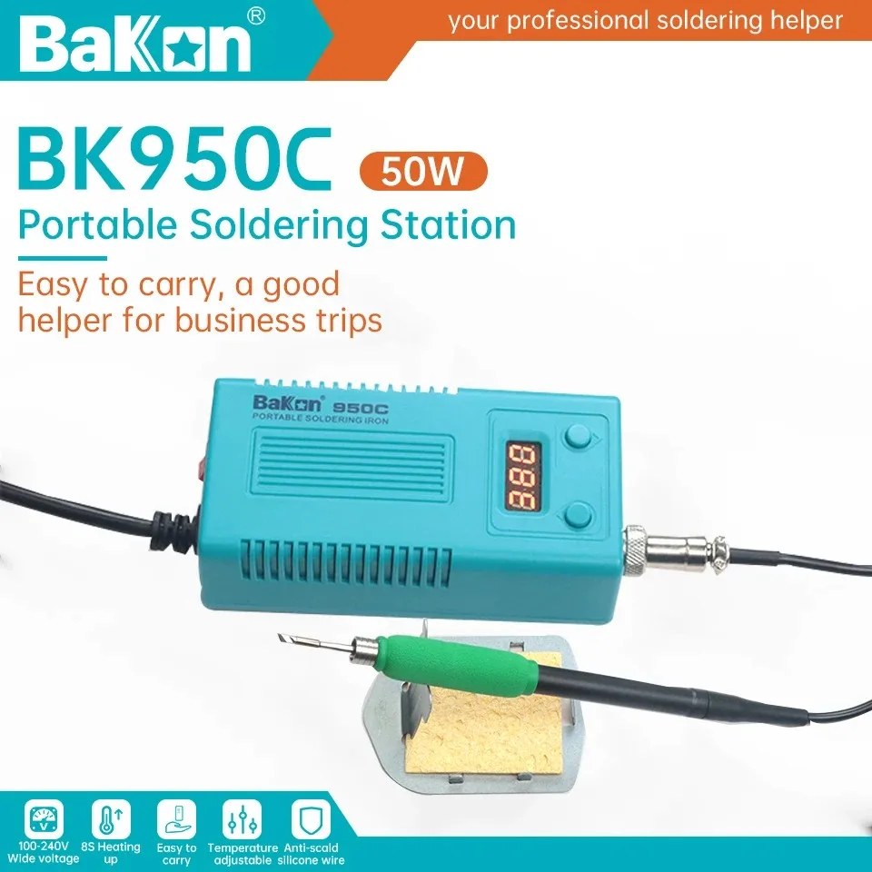 Bakon Portable Digital Screen  - đánh giá và giá Soldering Iron Temperature Probe