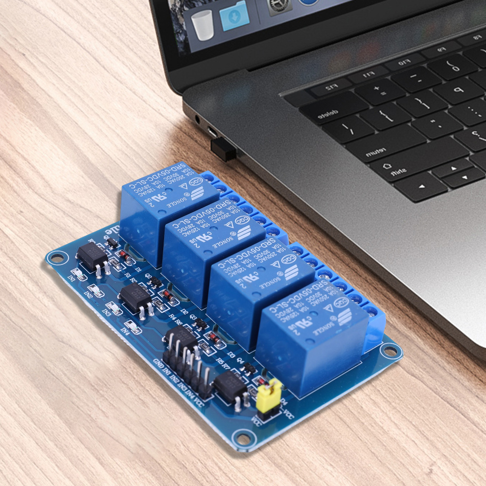 5V 12V 4 Channel Relay Board w - đánh giá và giá Relay Module 4 Channel