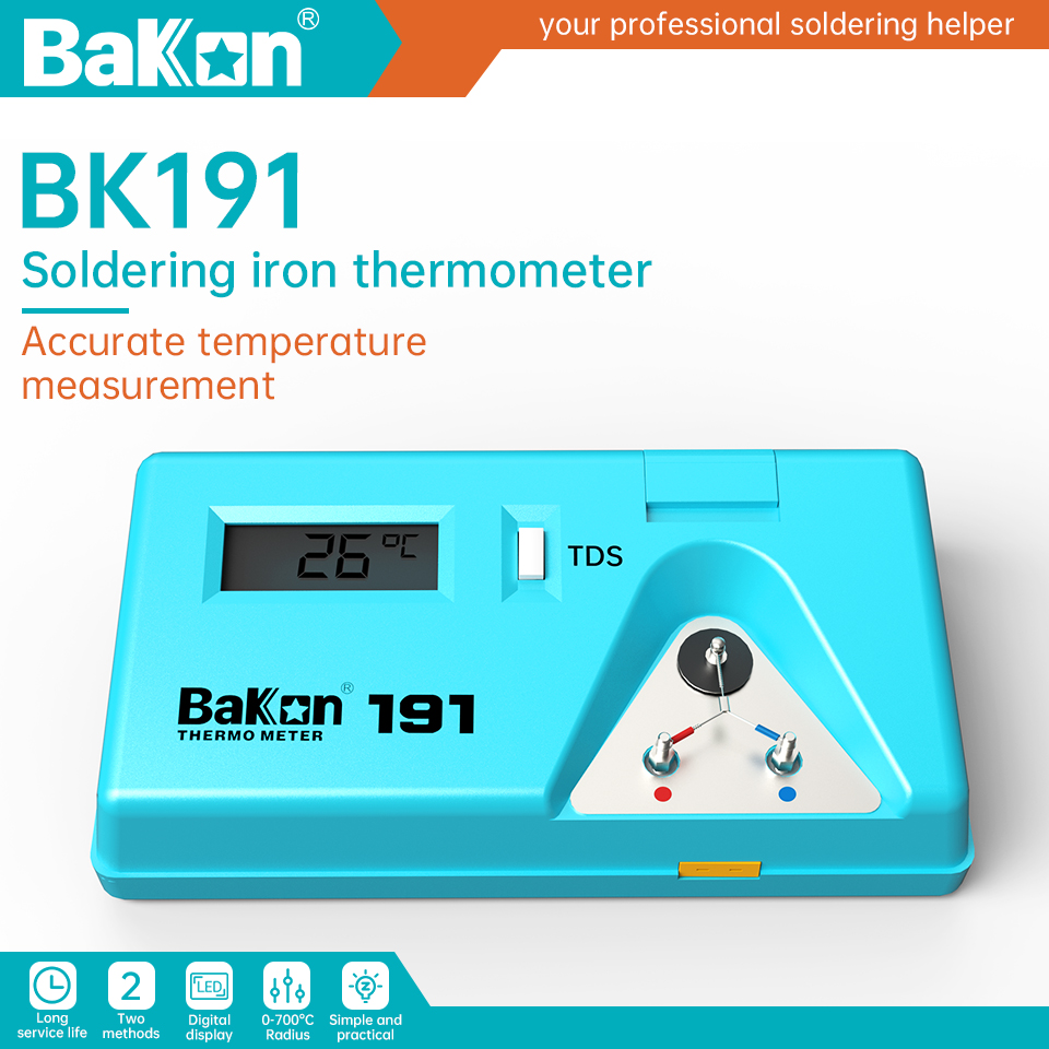 Bakon BK191 Soldering Iron Tip - đánh giá và giá Soldering Iron Temperature Probe