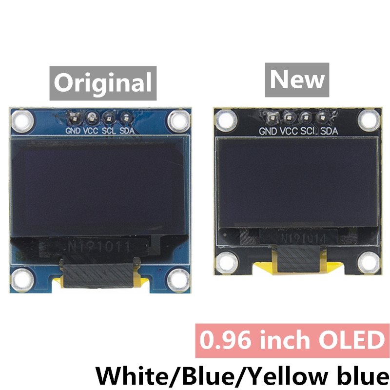 0.96 inch IIC Serial 4pin Whit - đánh giá và giá Ssd1306