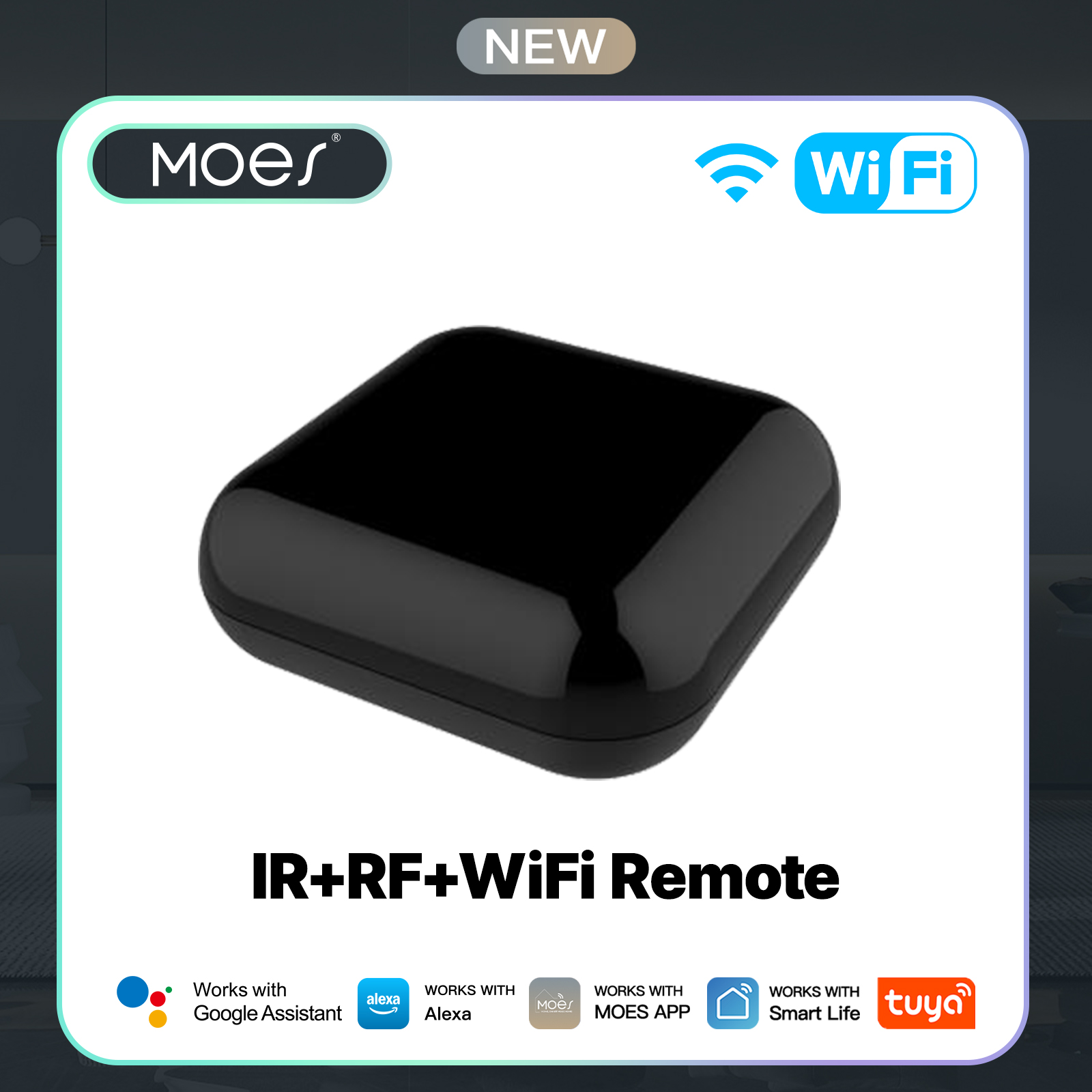 MOES Tuya WiFi IR RF Remote fo - đánh giá và giá Ir Remote Module