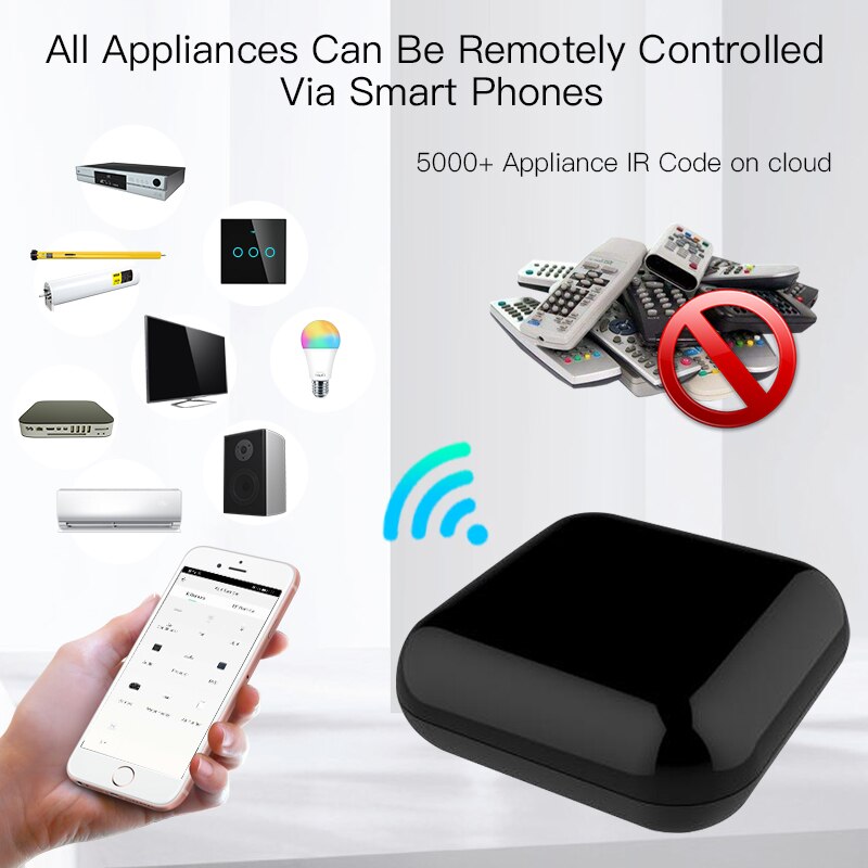 MOES Tuya WiFi IR RF Remote fo - đánh giá và giá Ir Remote Module