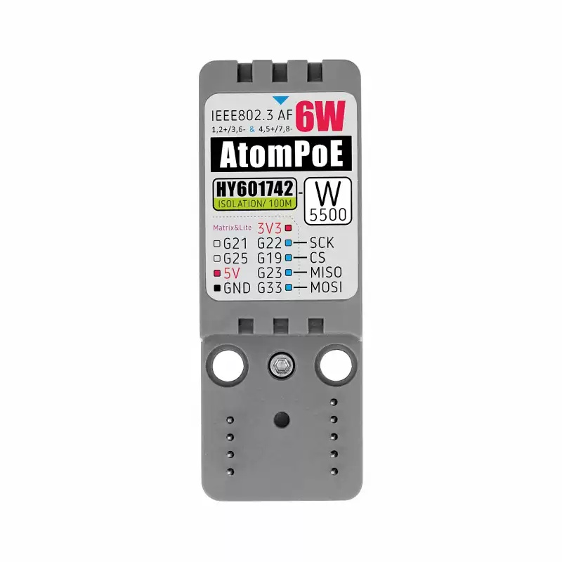M5Stack Atomic PoE W5500 Remot - đánh giá và giá Ethernet W5500