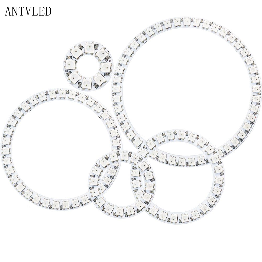 WS2812b Vòng Led Addressable 8 - đánh giá và giá Ws2812B Strip 5V