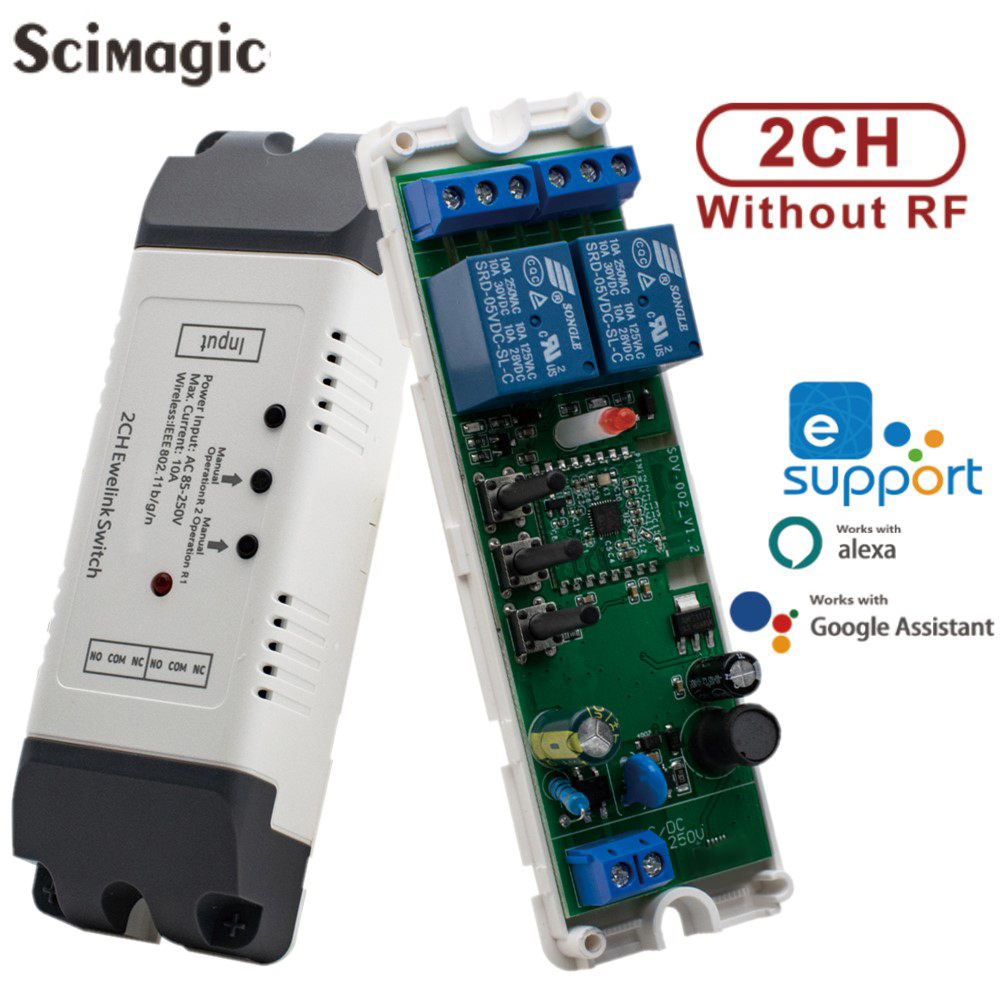 2CH Wifi Smart Switch Module R - đánh giá và giá Relay Module 4 Channel