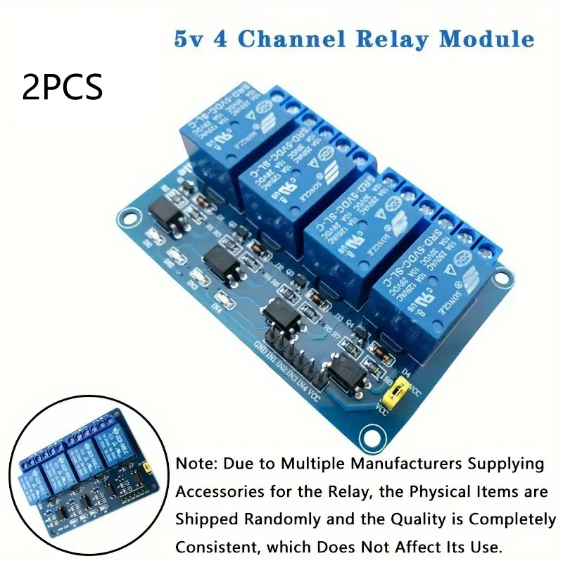 2pc 1/2/4/8 Channel 5v Relay M - đánh giá và giá Relay Module 4 Channel