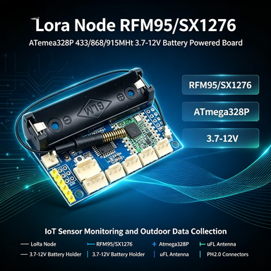 433/868/915MHz LoRa Node with  - đánh giá và giá Lora Rfm95