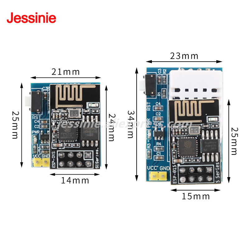 2pcs/1pc ESP8266 ESP-01S DHT11 - đánh giá và giá Dht22