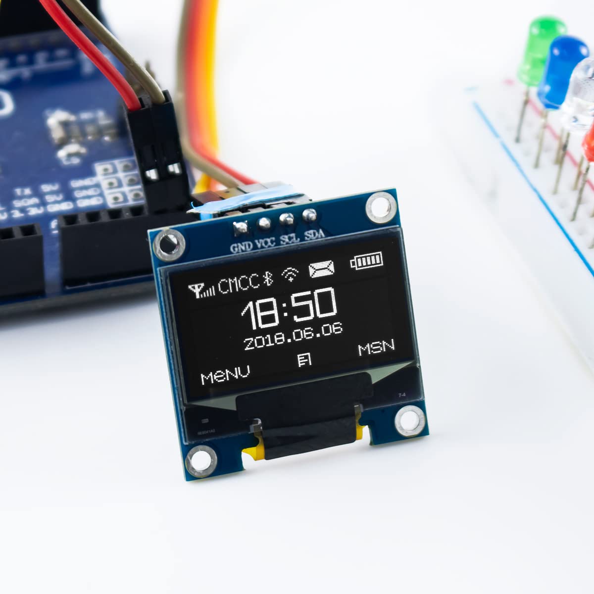 0.96 Inch OLED I2C IIC Display - đánh giá và giá Ssd1306