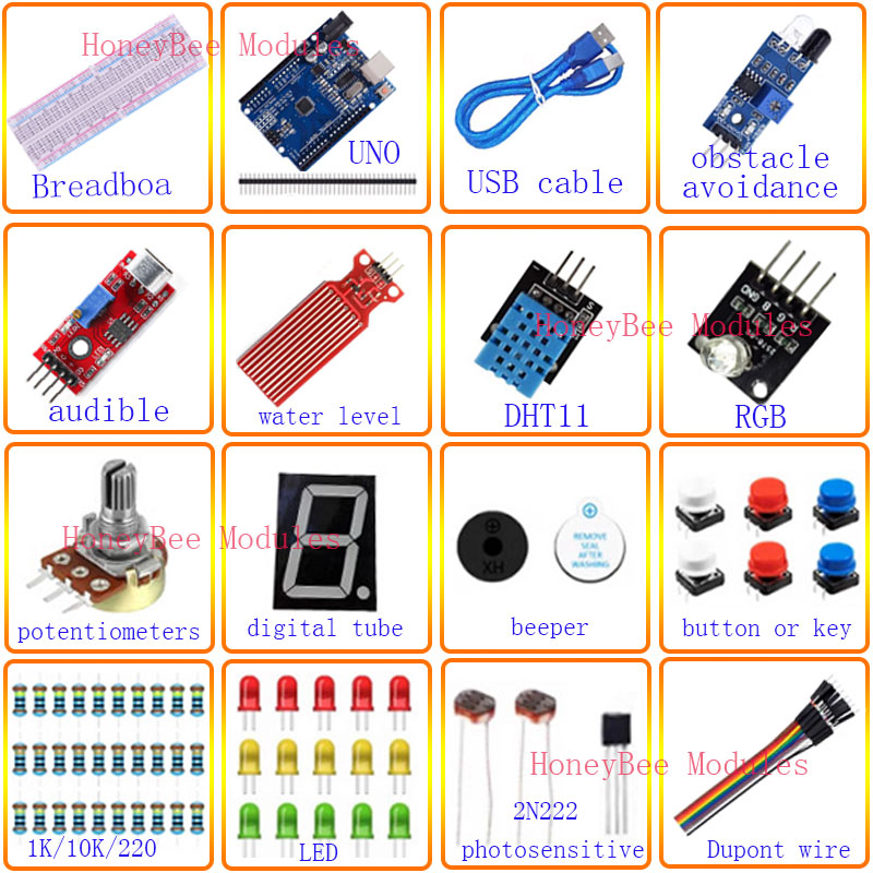 For R3 Basic Kit Components Ex - đánh giá và giá Dht11