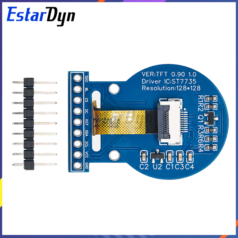 0.9 Inch Round TFT LCD Display - đánh giá và giá Tft Display 2.4