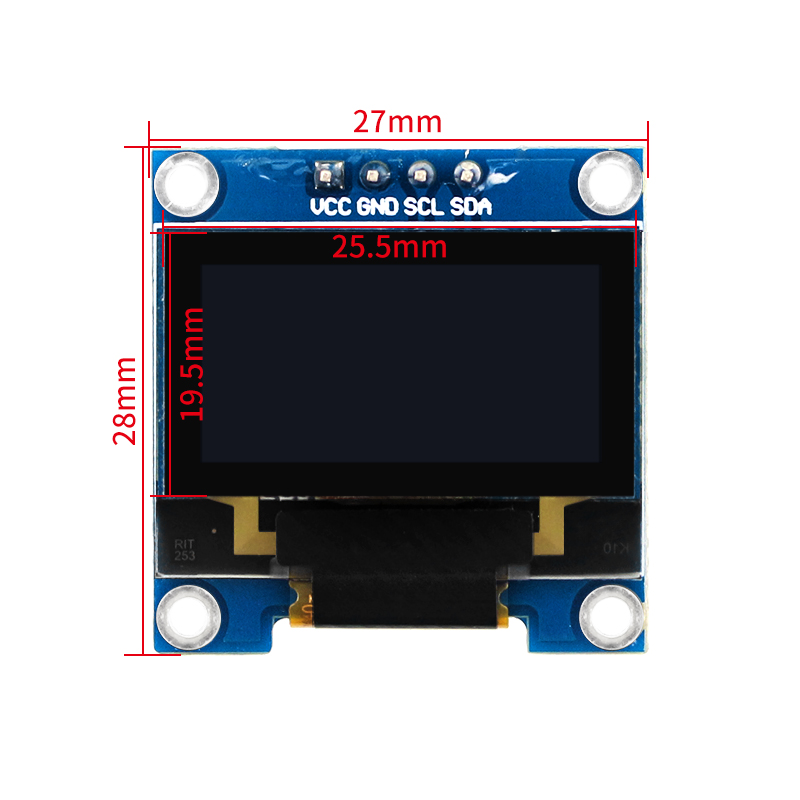 Màn Hình OLED 0.96 Inch SSD130 - đánh giá và giá Ssd1306