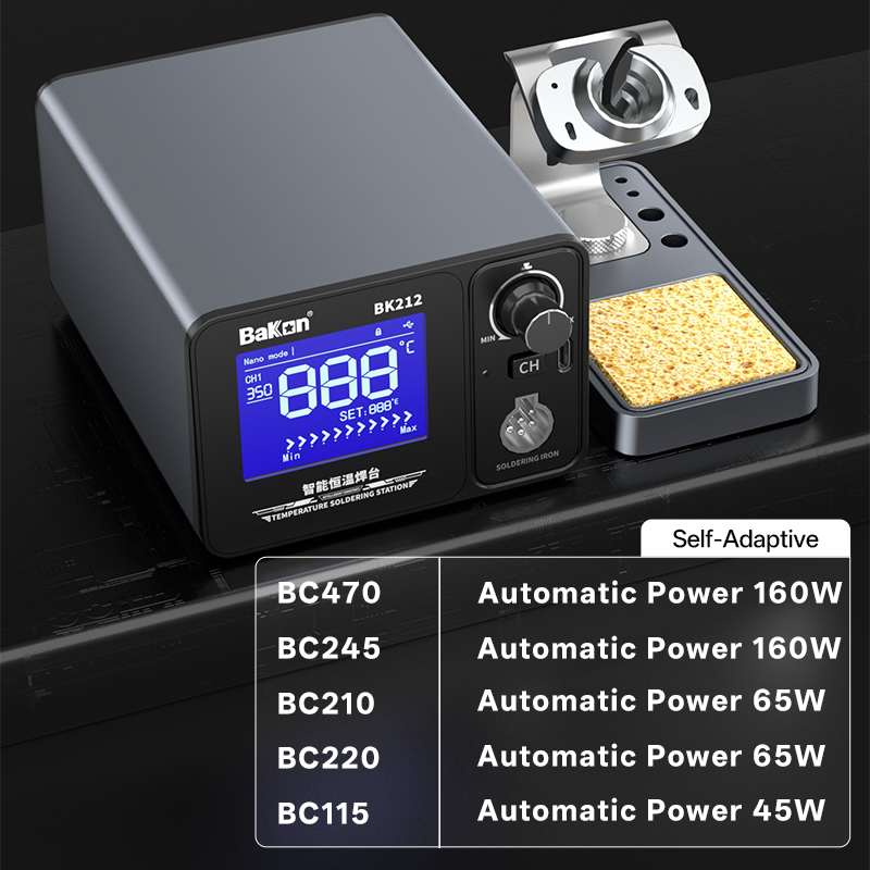 Bakon BK212 Smart Soldering St - đánh giá và giá Soldering Iron Temperature Probe