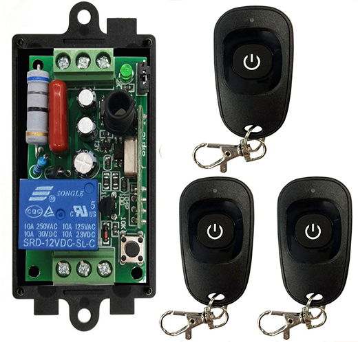 AC 220 V 1CH 1 CH Không Dây Đi - đánh giá và giá Relay Module 1 Channel