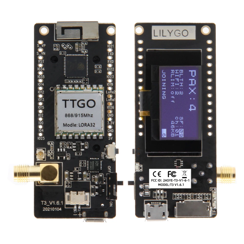 LILYGO® TTGO LoRa32 V2.1_1.6 V - đánh giá và giá Sd Card Module