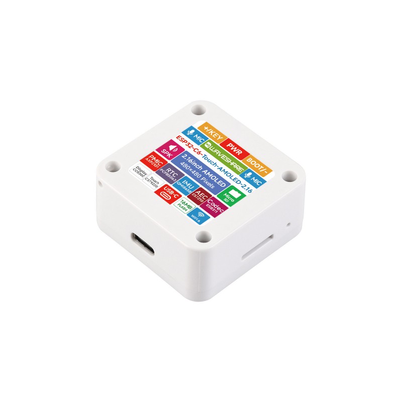ESP32-C6 2.16inch AMOLED Displ - đánh giá và giá Microphone Module