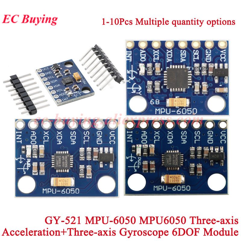 GY-521 MPU-6050 MPU6050 Module - đánh giá và giá Mpu6050