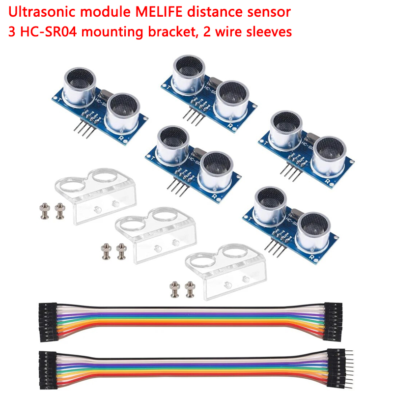 5 ultrasonic modules, MELIFE d - đánh giá và giá Ultrasonic Sensor Hc-Sr04