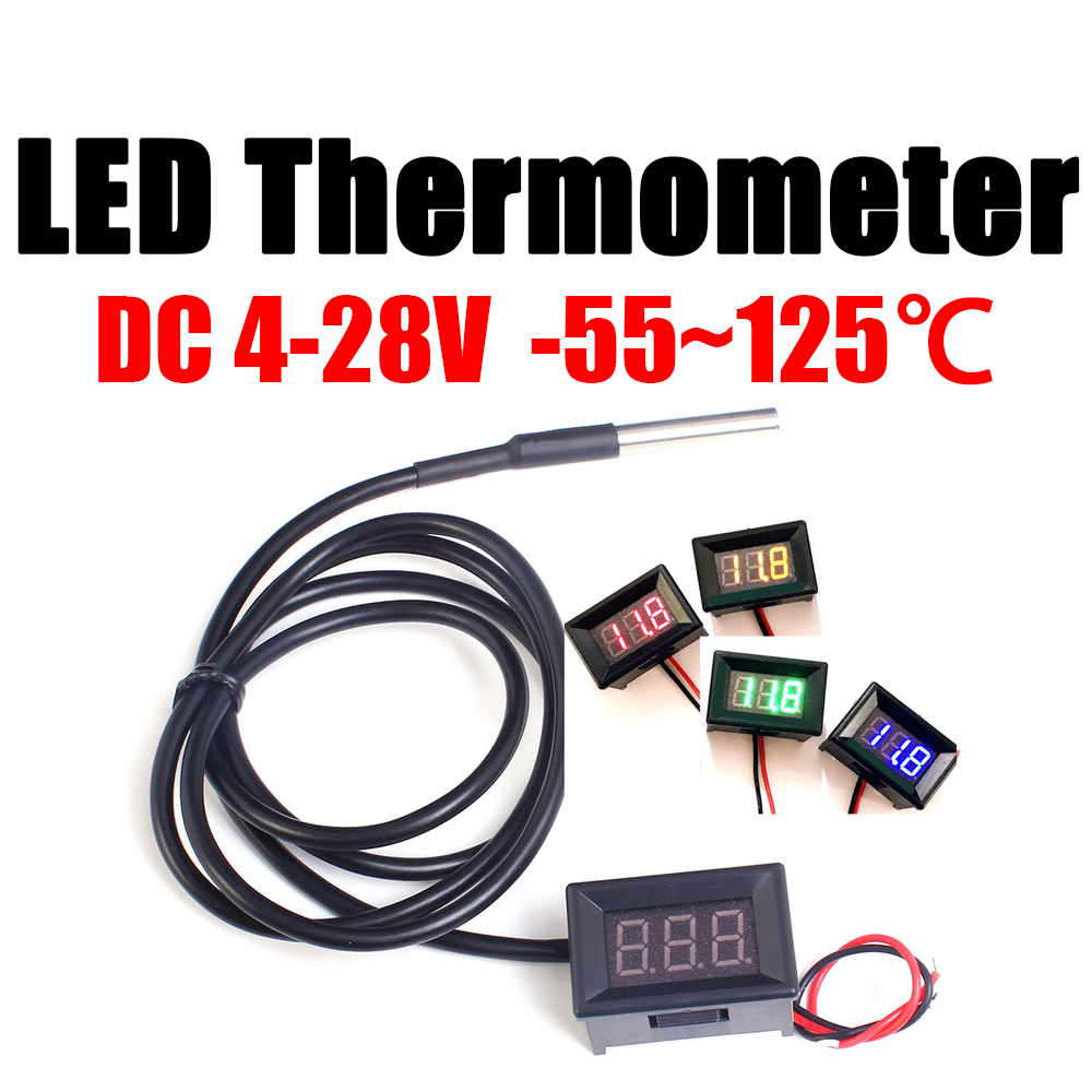 DC 12V 24V DS18b20 LED Digital - đánh giá và giá Ds18B20
