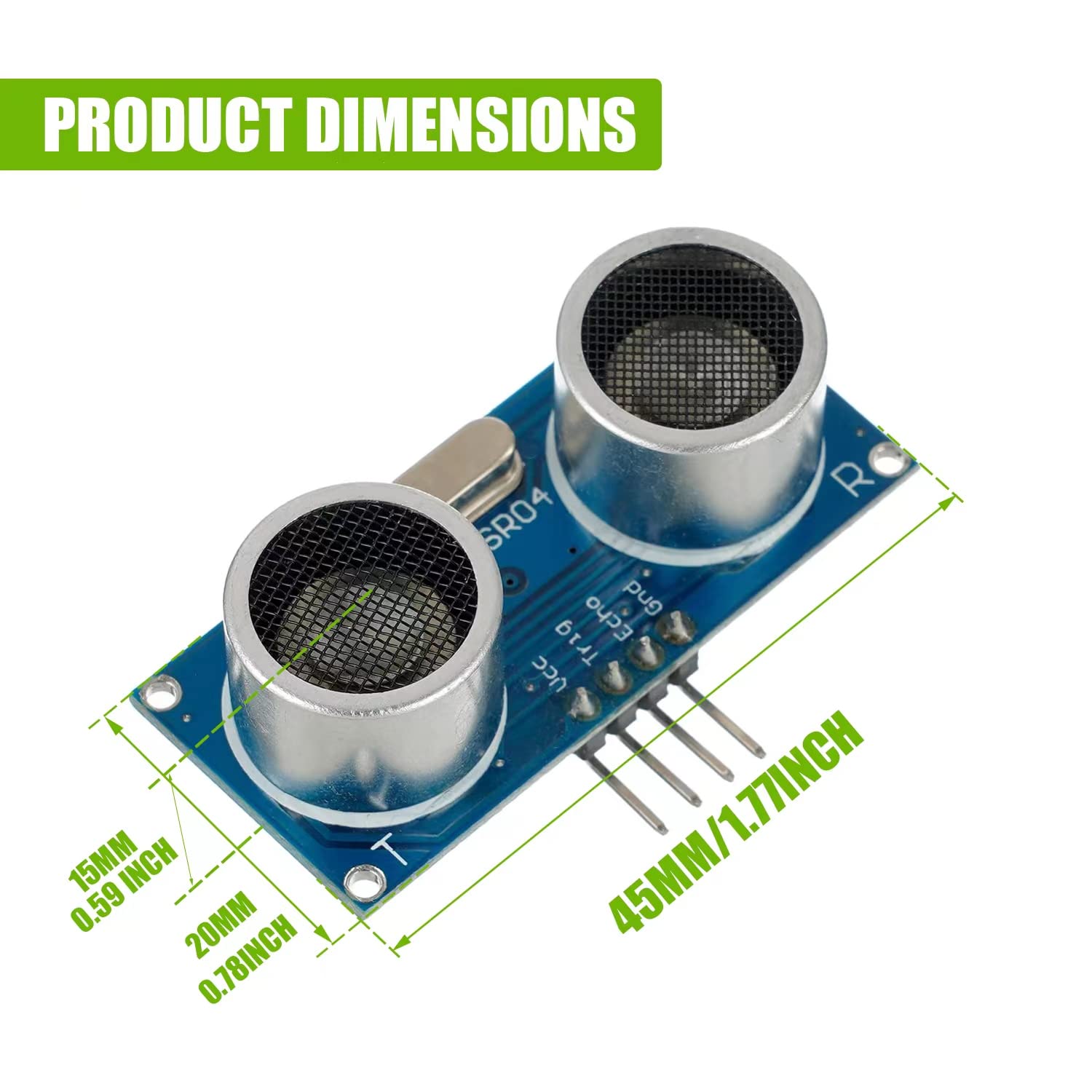 10pcs HC-SR04 Ultrasonic Senso - đánh giá và giá Ultrasonic Sensor Hc-Sr04
