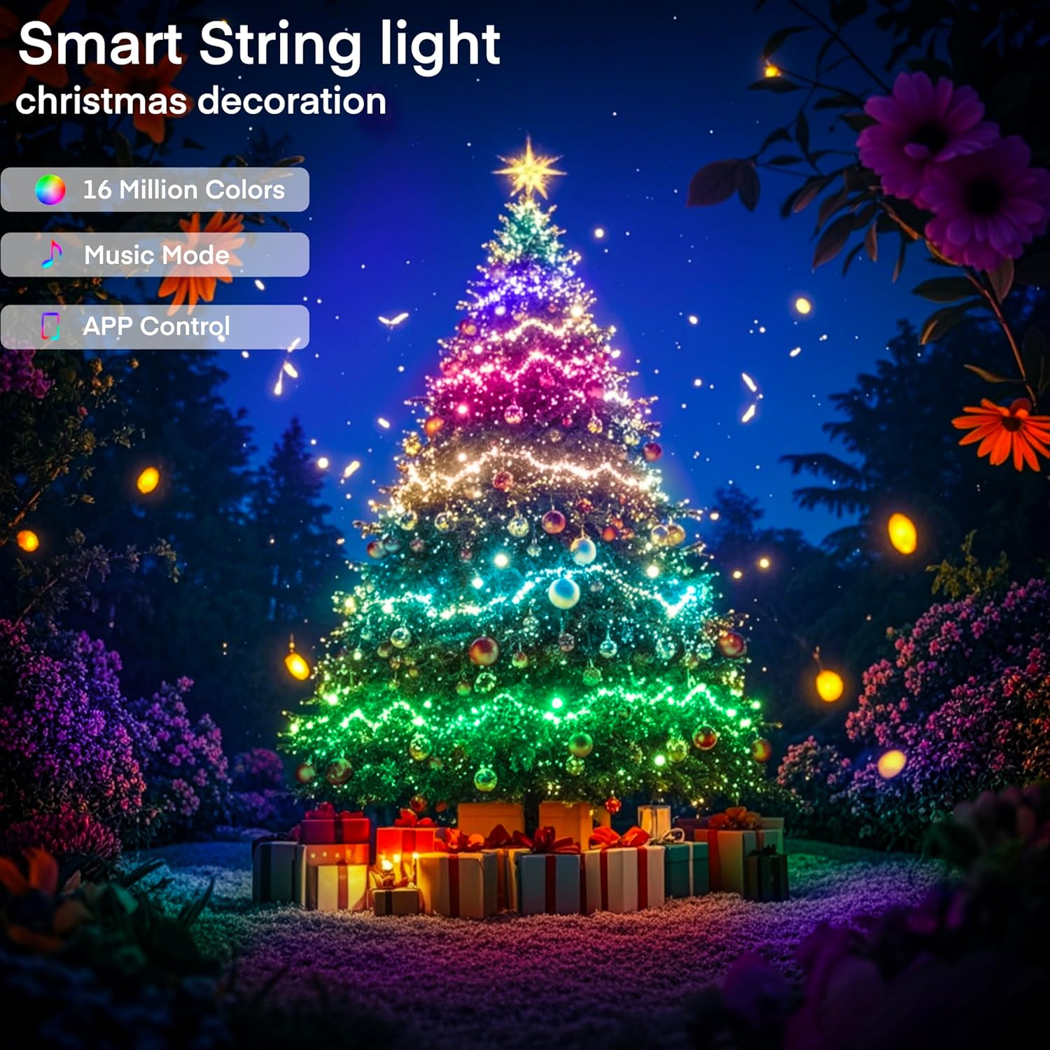 WS2812B RGBIC LED String Light - đánh giá và giá Ws2812B