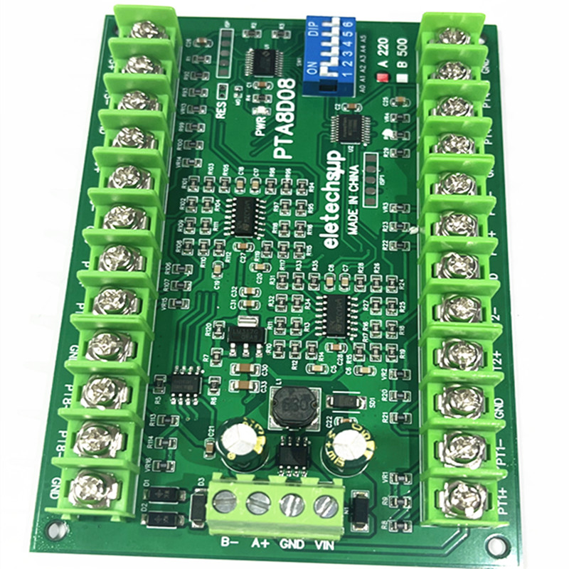 PTA8D08 8AI RS485 Analog Input - đánh giá và giá Ds18B20