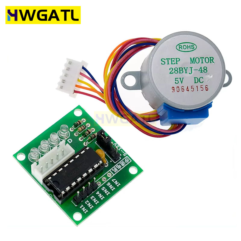 HWGATL 5V 4-Phase 28BYJ-48 DC  - đánh giá và giá Stepper Motor 28Byj