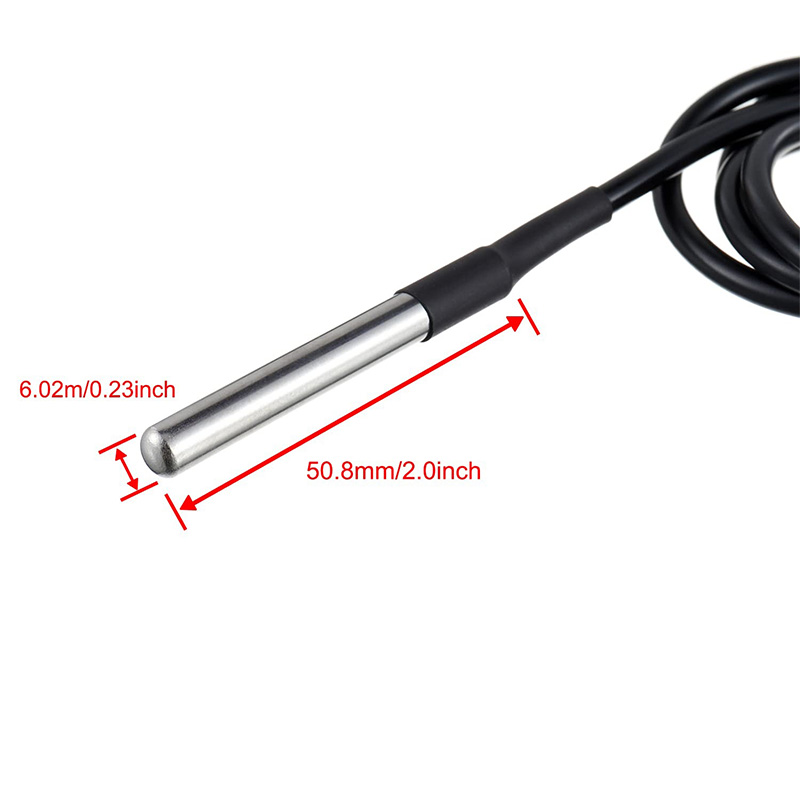 DS18B20 Stainless Steel Packag - đánh giá và giá Ds18B20
