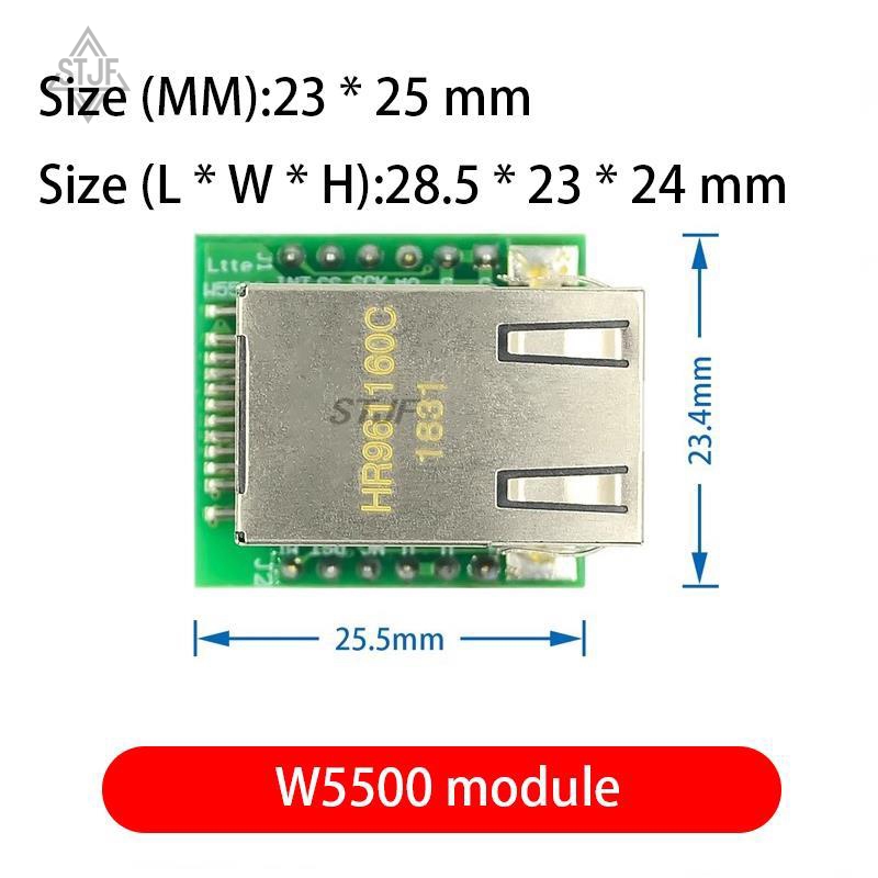 Elettronica intelligente USR-E - đánh giá và giá Ethernet W5500