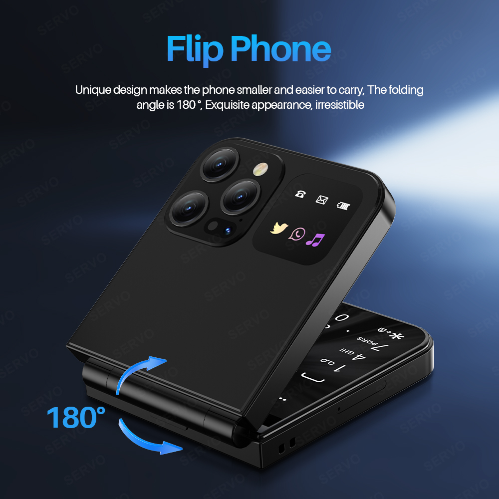 SERVO A50 PRO Flip Mobile Phon - đánh giá và giá Tft Display 2.4