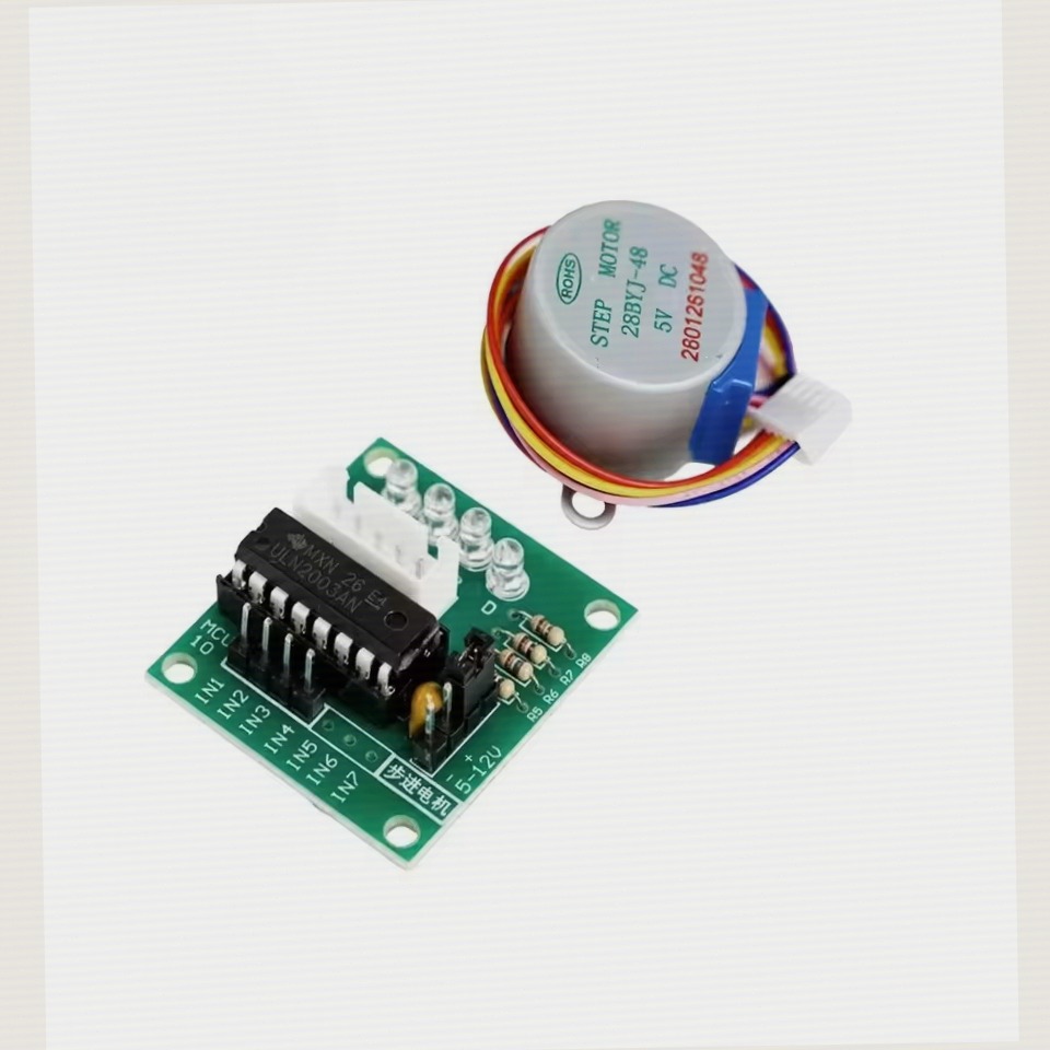 ULN2003 Driver  28BYJ-48 5V 4- - đánh giá và giá Stepper Motor 28Byj