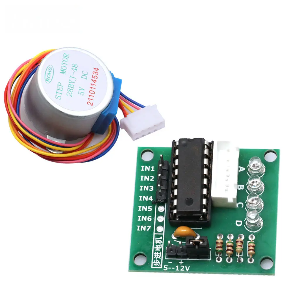 ULN2003 Driver  28BYJ-48 5V 4- - đánh giá và giá Stepper Motor 28Byj