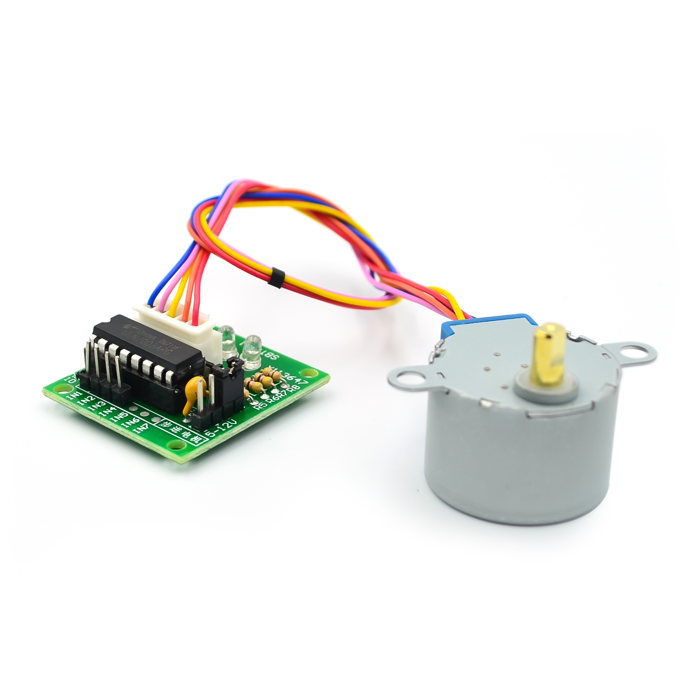 5V Stepper Motor 28BYJ-48 + UL - đánh giá và giá Stepper Motor 28Byj