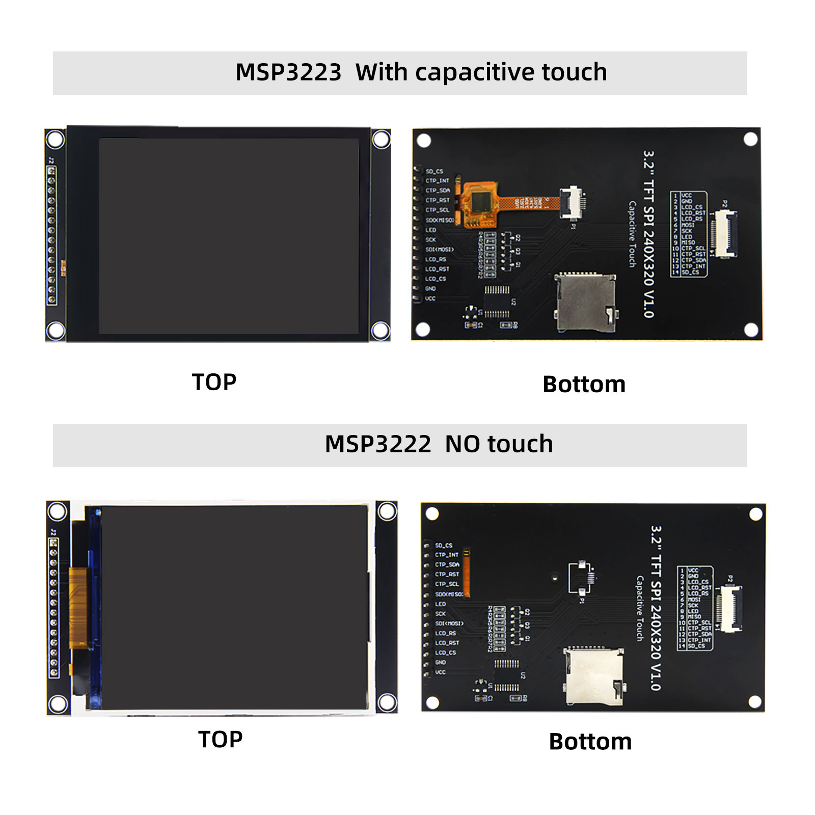 3.2inch SPI TFT LCD Screen Col - đánh giá và giá Ili9341