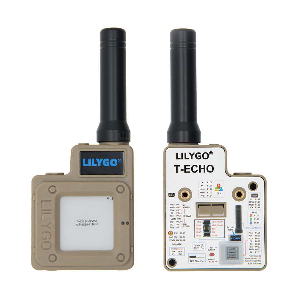 LILYGO TTGO T-Echo NRF52840 Lo - đánh giá và giá Bme280