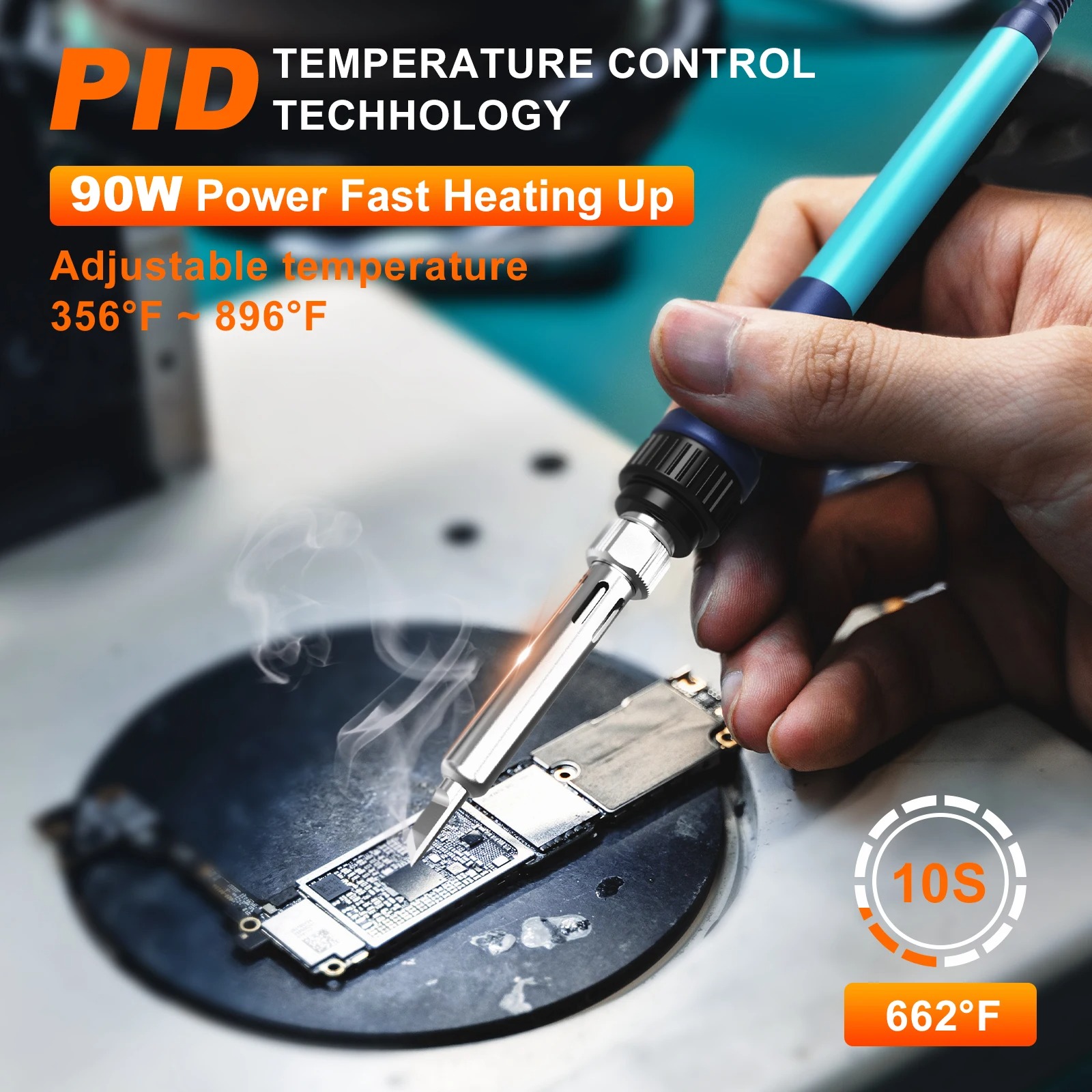 Bakon BK969 90W Soldering Stat - đánh giá và giá Soldering Iron Temperature Probe