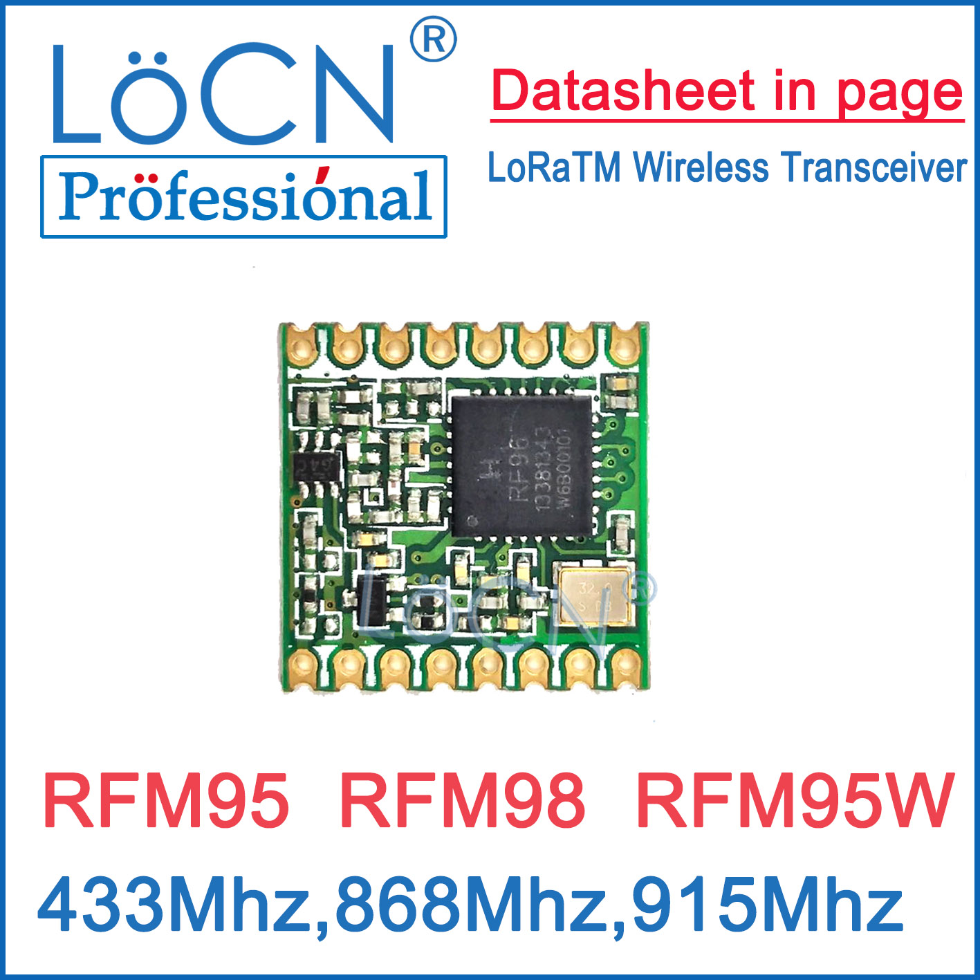 5pcs RFM95 RFM98 RFM96 RFM95W  - đánh giá và giá Lora Rfm95