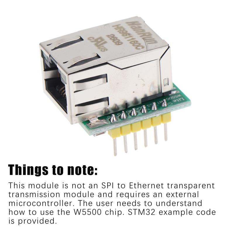 USR-ES1 W5500 Chip SPI to LAN  - đánh giá và giá Ethernet W5500