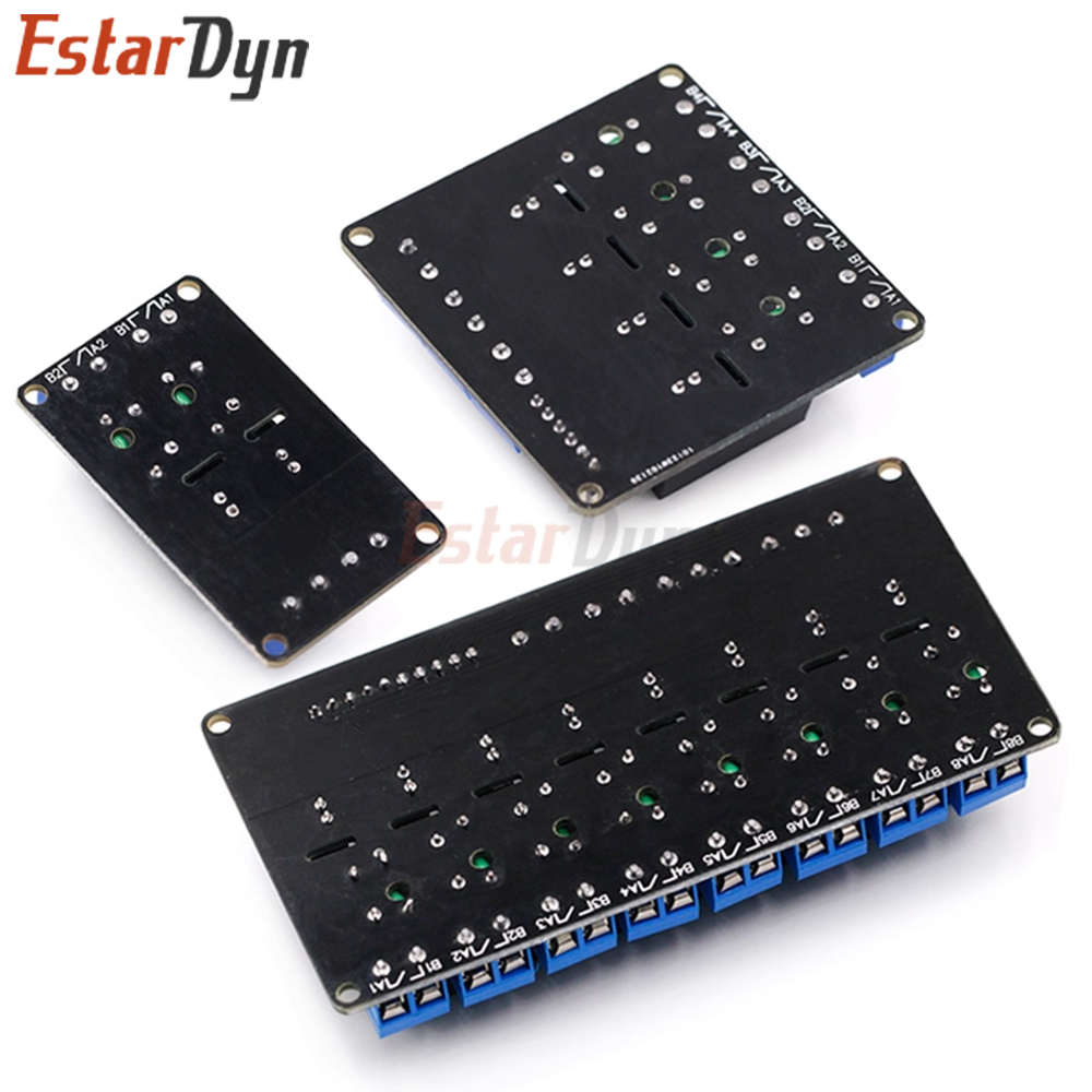 5V 1 2 4 8 Channel SSR G3MB-20 - đánh giá và giá Relay Module 4 Channel