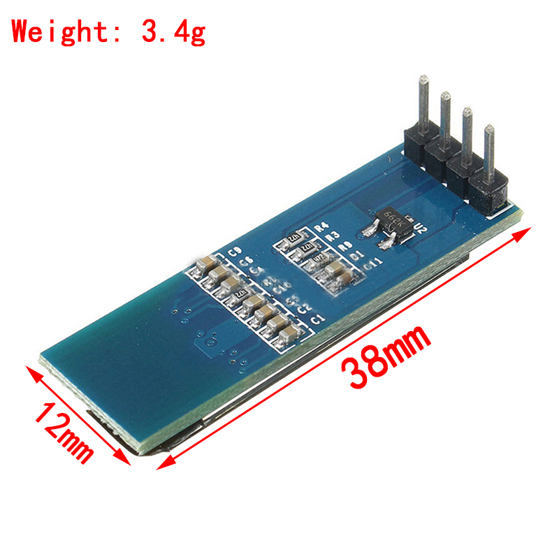 0.91 inch OLED display module  - đánh giá và giá Ssd1306