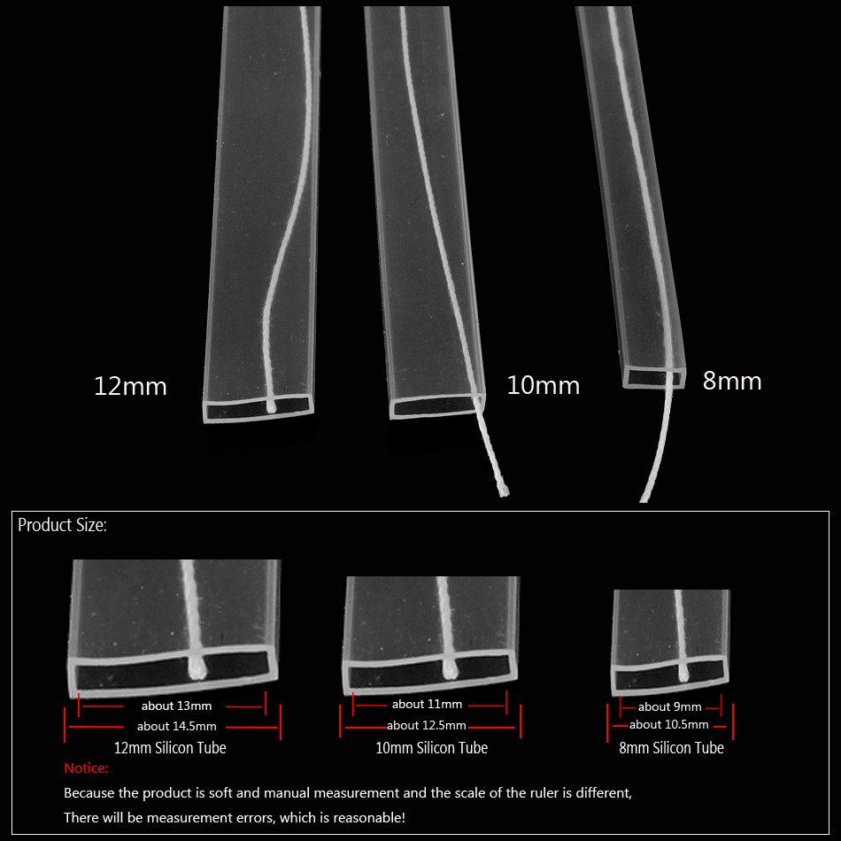 8mm 10mm 12mm Transparent Sili - đánh giá và giá Ws2812B