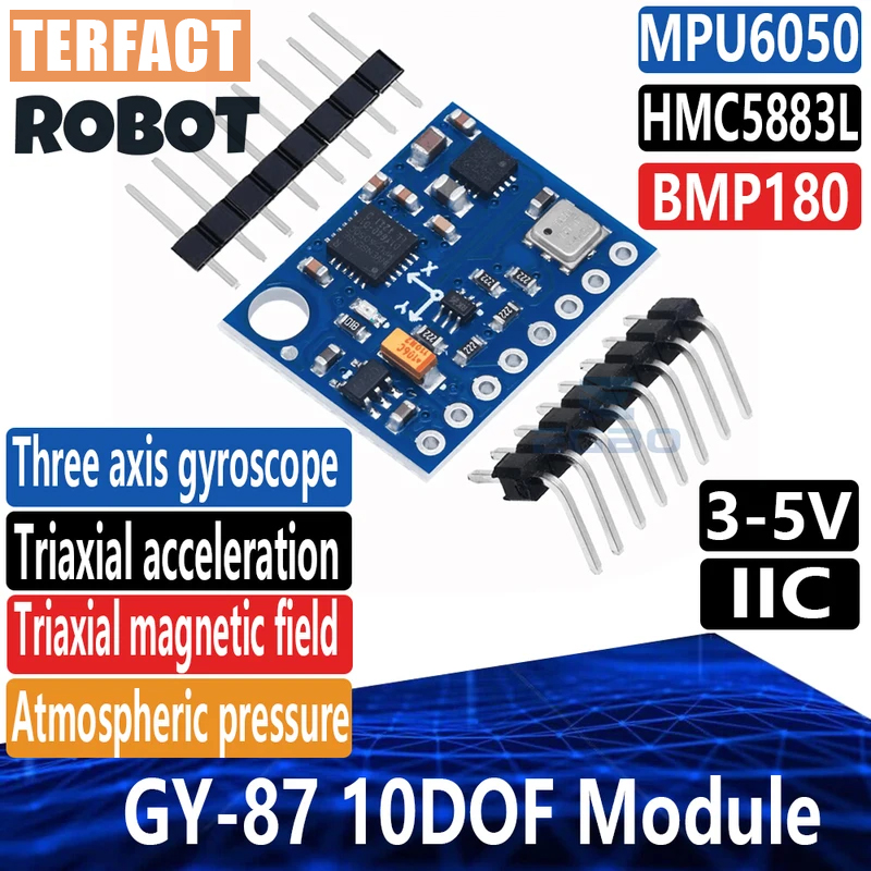 1~5PCS GY-87 10DOF Module MPU6 - đánh giá và giá Mpu6050
