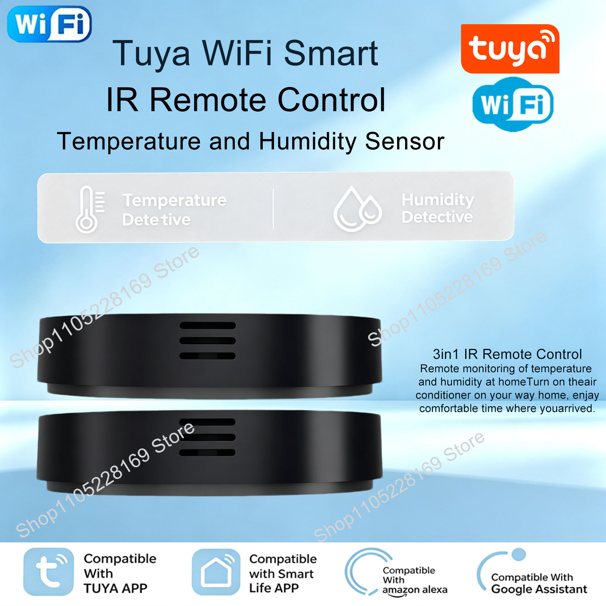 Tuya WiFi 3-in-1 IR Remote wit - đánh giá và giá Ir Remote Module